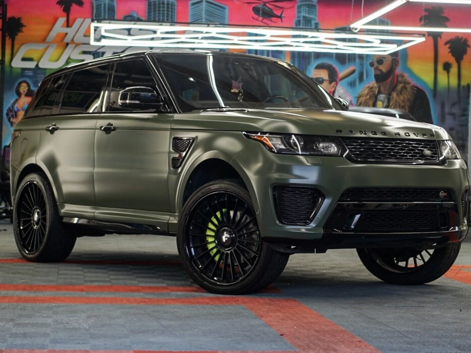 Range Rover Sport Vinyl Wrap — photo 1 — Hussle Customz Los Angeles