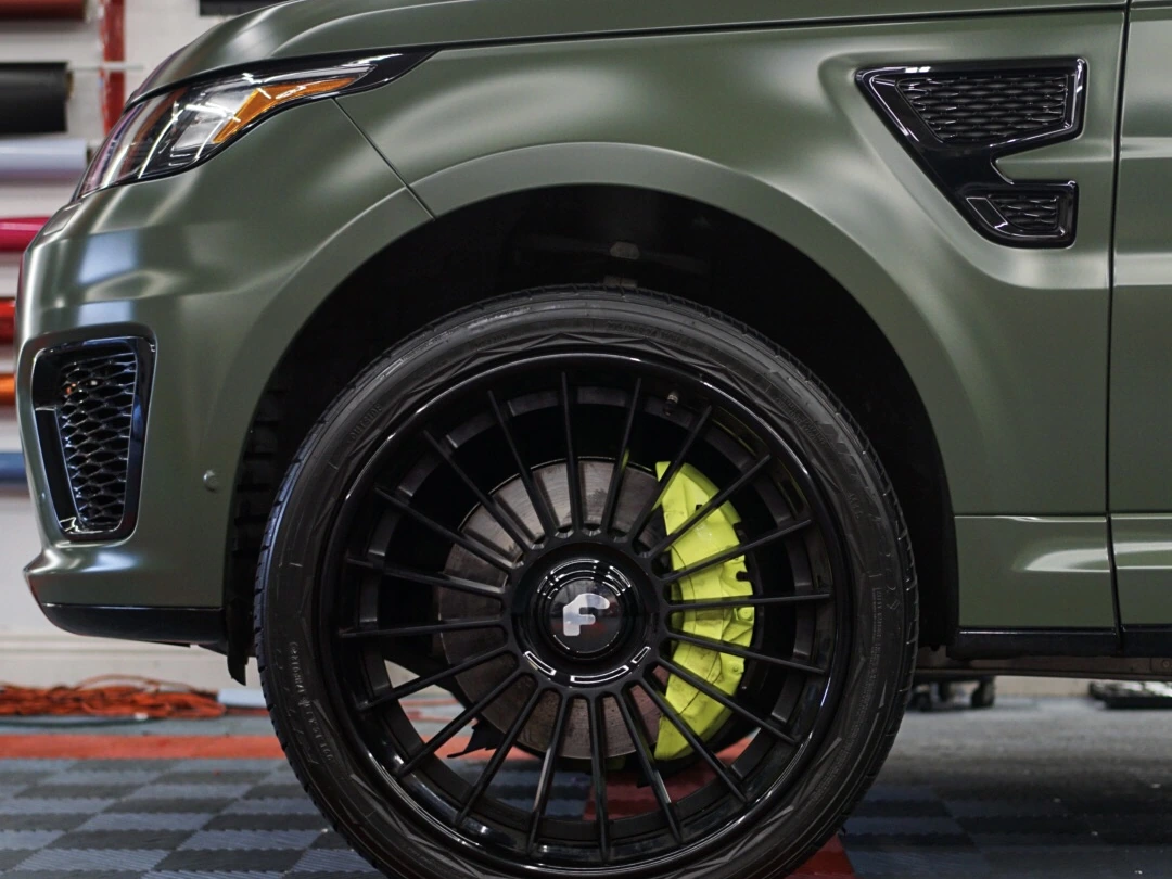 Range Rover Sport Vinyl Wrap — photo 4 — Hussle Customz Los Angeles