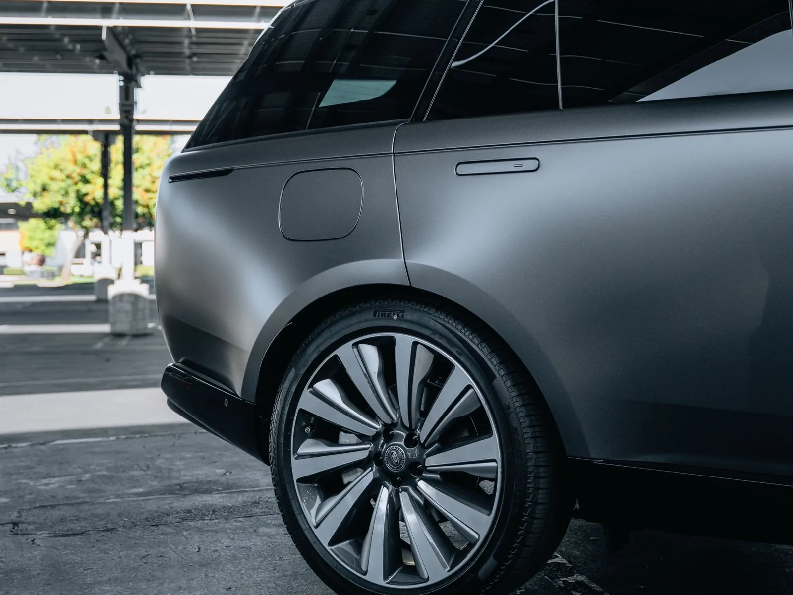Range Rover  Vinyl Wrap, Smoked Headlights, Smoked Taillights, Ceramic Coating — photo 4 — Hussle Customz Los Angeles