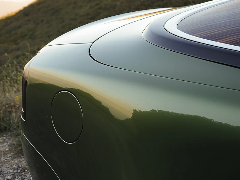 Rolls Royce Dawn Gloss Mamba Green Metallic Vinyl Wrap — photo 4 — Hussle Customz Los Angeles