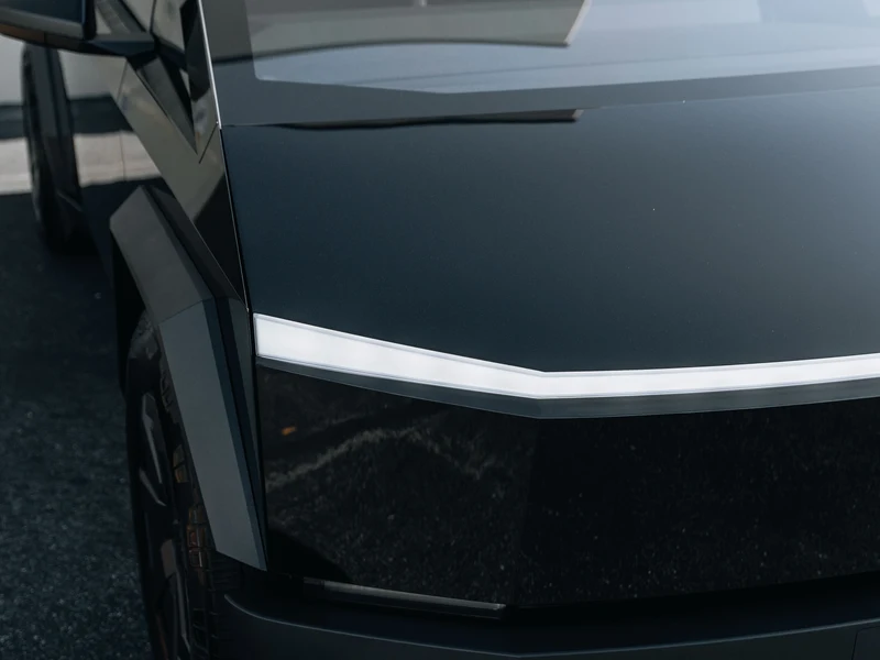 Tesla Cybertruck Gloss Black PPF, Ceramic Tint, Ceramic Coating — photo 4 — Hussle Customz Los Angeles