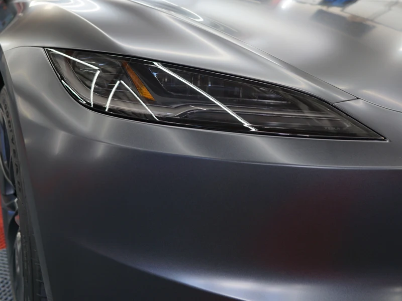 Tesla Model 3 Highland — Matte PPF, Ceramic Coating | Hussle Customz