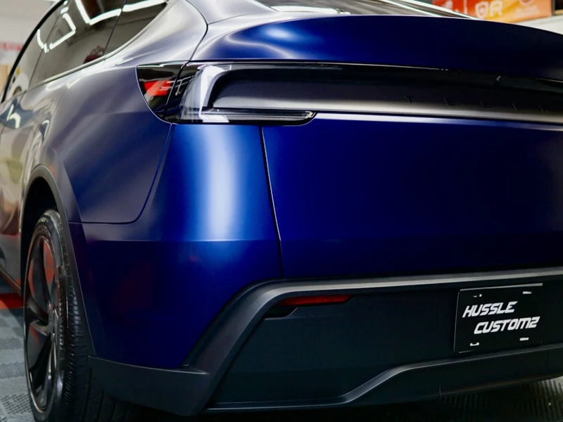 Tesla Model Y Juniper Matte PPF, Ceramic Tint, Ceramic Coating — photo 3 — Hussle Customz Los Angeles
