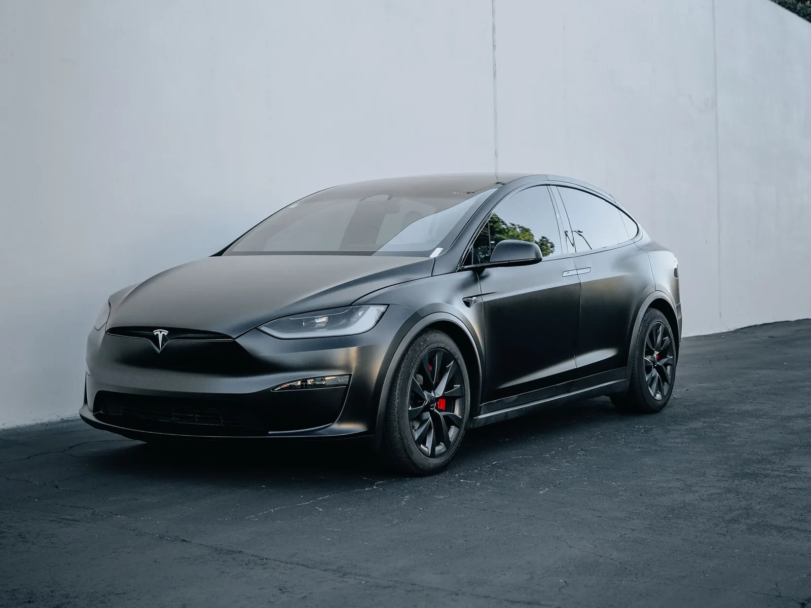 Tesla Model X Matte Black PPF — photo 1 — Hussle Customz Los Angeles