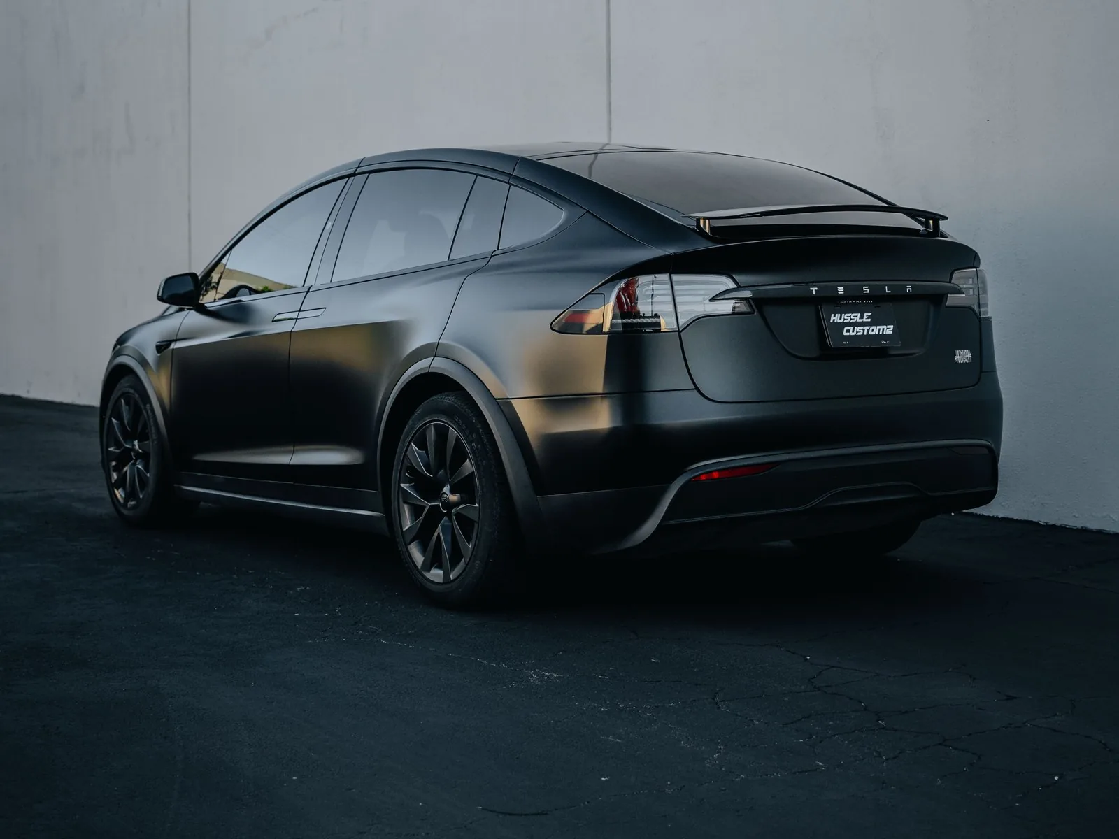 Tesla Model X Matte Black PPF — photo 4 — Hussle Customz Los Angeles