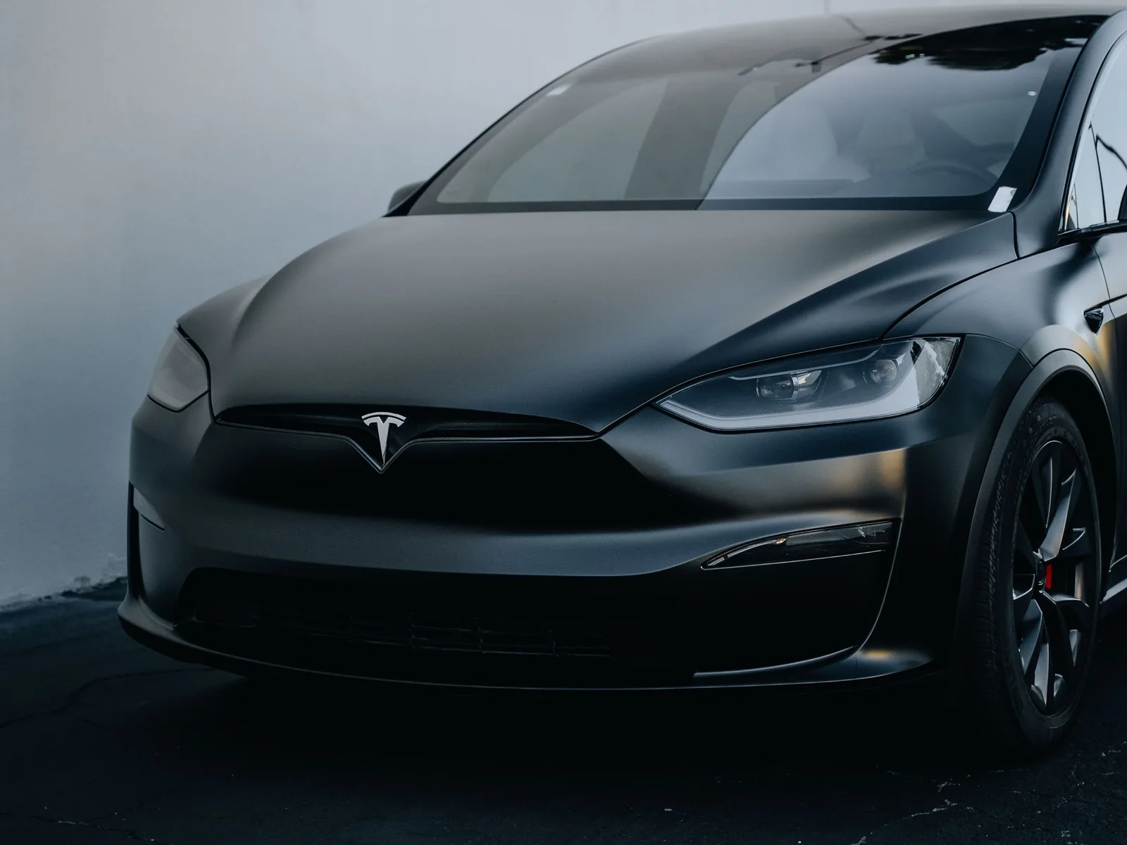 Tesla Model X Matte Black PPF — photo 5 — Hussle Customz Los Angeles