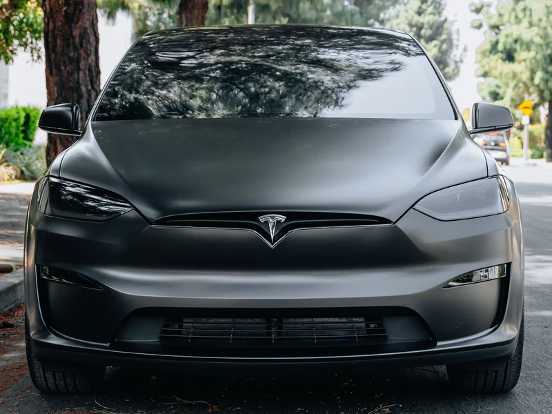 Tesla Model X Matte PPF, Ceramic Tint, Ceramic Coating — photo 3 — Hussle Customz Los Angeles