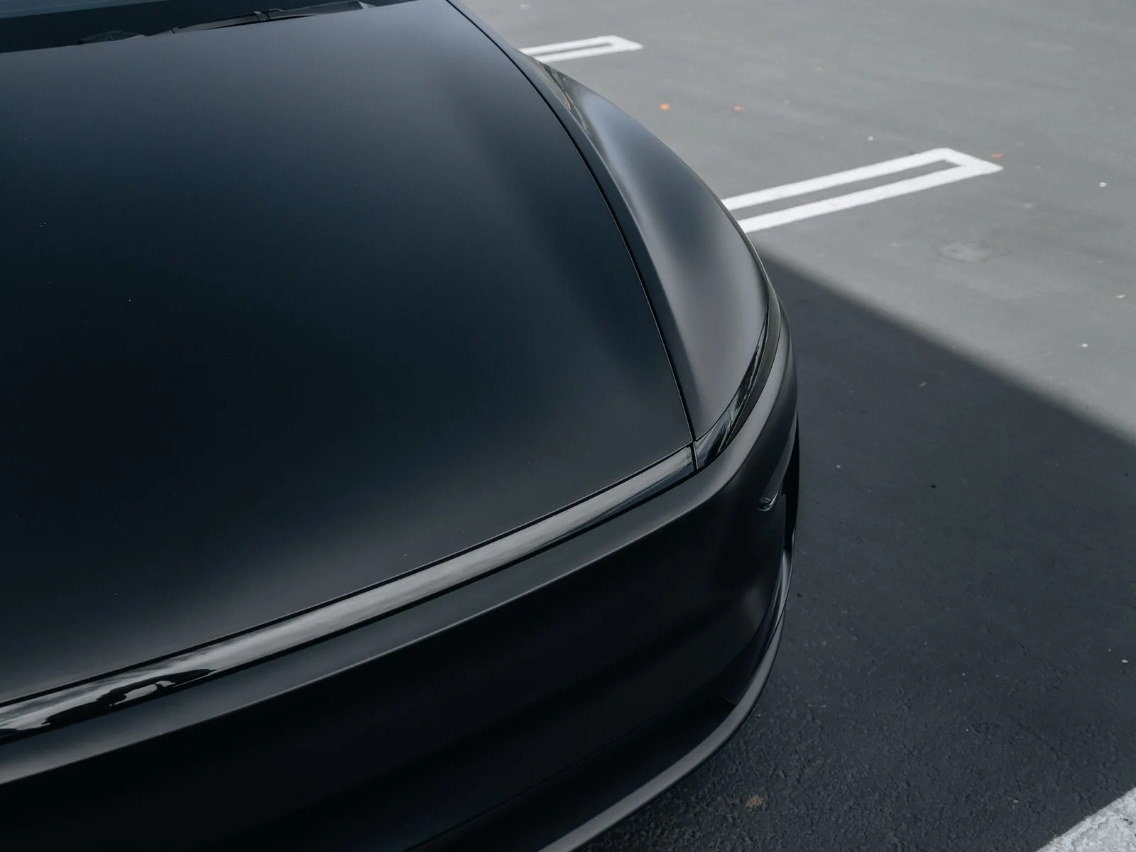 Tesla Model Y Juniper Diamond Black Matte PPF, Ceramic Tint, Ceramic Coating — photo 5 — Hussle Customz Los Angeles